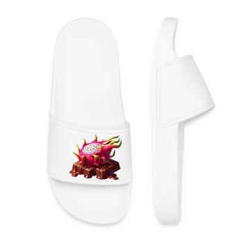 Fusion de fruits du dragon au chocolat Melting Desig - Claquettes Femme - blanc - Devant