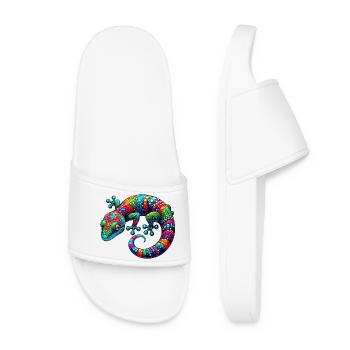 Gecko - Women’s Pool Sliders - white - Front