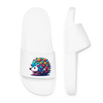 Hedgehog - Women’s Pool Sliders - white - Front