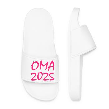 Grandma 2025 - Women’s Pool Sliders - white - Front