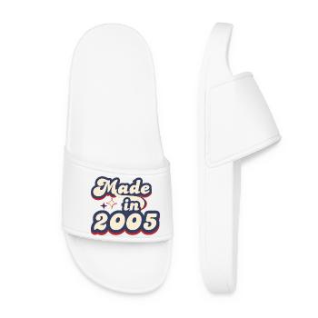 Made in 2005 retro - Claquettes Femme - blanc - Devant