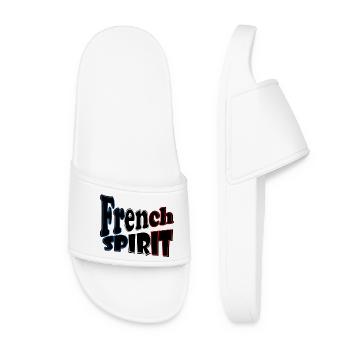 French Spirit BBR - Claquettes Femme - blanc - Devant