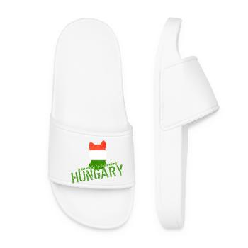 Hungary Jackal Fox - Women’s Pool Sliders - white - Front