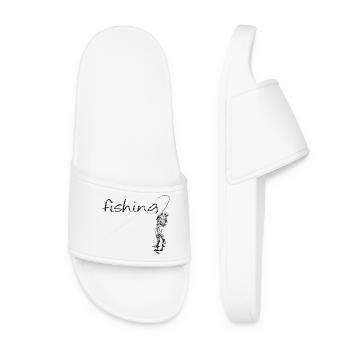 Fly fishing - Women’s Pool Sliders - white - Front
