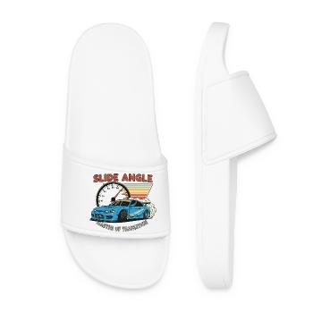 Angle de glissière : Maître de la transition - Claquettes Femme - blanc - Devant