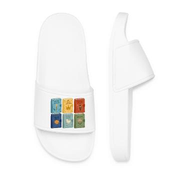 Couvertures de contes de fées - Claquettes Femme - blanc - Devant