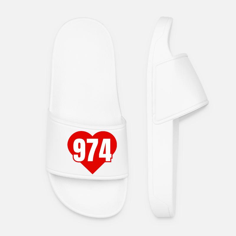 Red Heart 974 - Women’s Pool Sliders - white