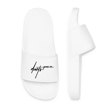 Darts,Darts Signature - Women’s Pool Sliders - white - Front