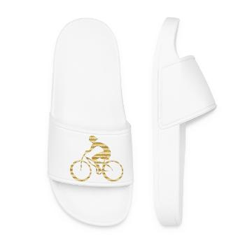 Cyclist - Women’s Pool Sliders - white - Front