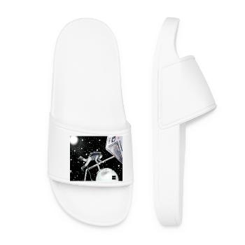 Space Explorer in Orbit - Women’s Pool Sliders - white - Front