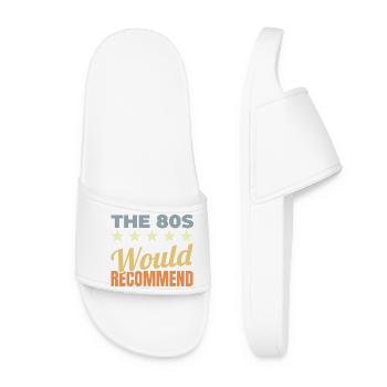 The 80s Would Recommend - Women’s Pool Sliders - white - Front
