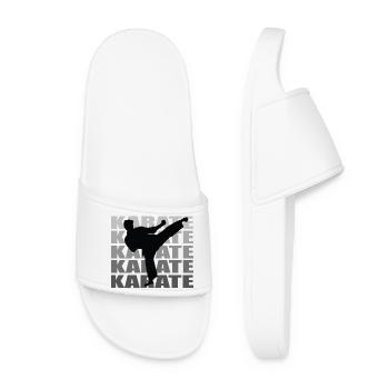 Karate - Women’s Pool Sliders - white - Front