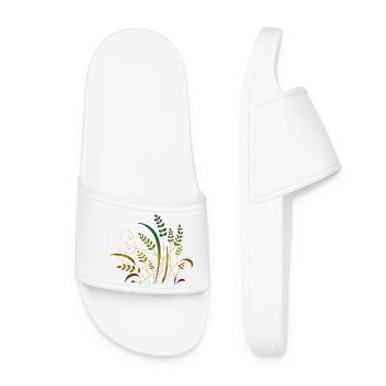 Fleur - Claquettes Femme - blanc - Devant
