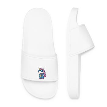 Licorne Été frais - Claquettes Femme - blanc - Devant