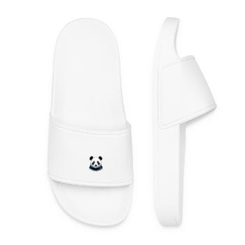 Autocollant Panda mignon - Claquettes Femme - blanc - Devant