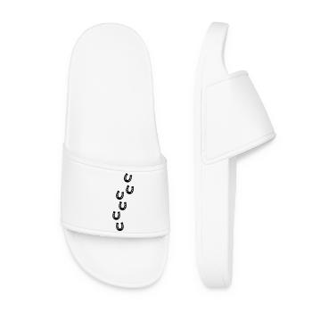 Horseshoe Track - Women’s Pool Sliders - white - Front