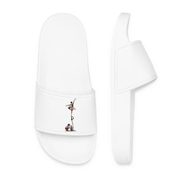 The Dance of Imagination - Women’s Pool Sliders - white - Front