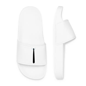 tie - Women’s Pool Sliders - white - Front