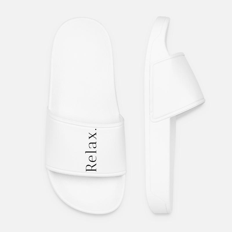 Relax - Women’s Pool Sliders - white