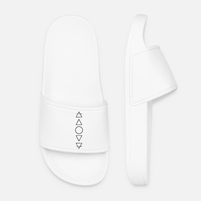 The Five Elements - Women’s Pool Sliders - white