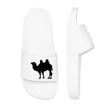 camel - Women’s Pool Sliders - white - Front
