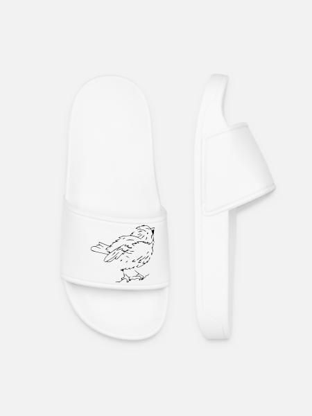 Moineau - Claquettes Femme - blanc