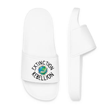 Extinction Rebellion Human Necklace black - Women’s Pool Sliders - white - Front