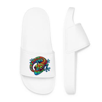 Gecko - Women’s Pool Sliders - white - Front
