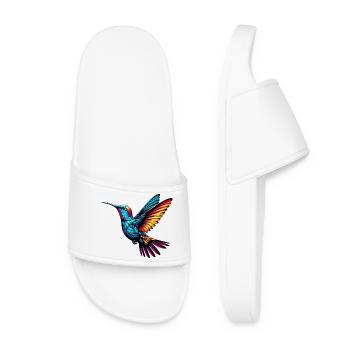 Kolibri - Frauen Badelatschen - Weiß - Vorne