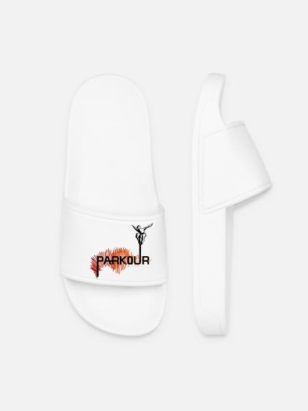 Parkour Ninja - couleur - Claquettes Femme - blanc