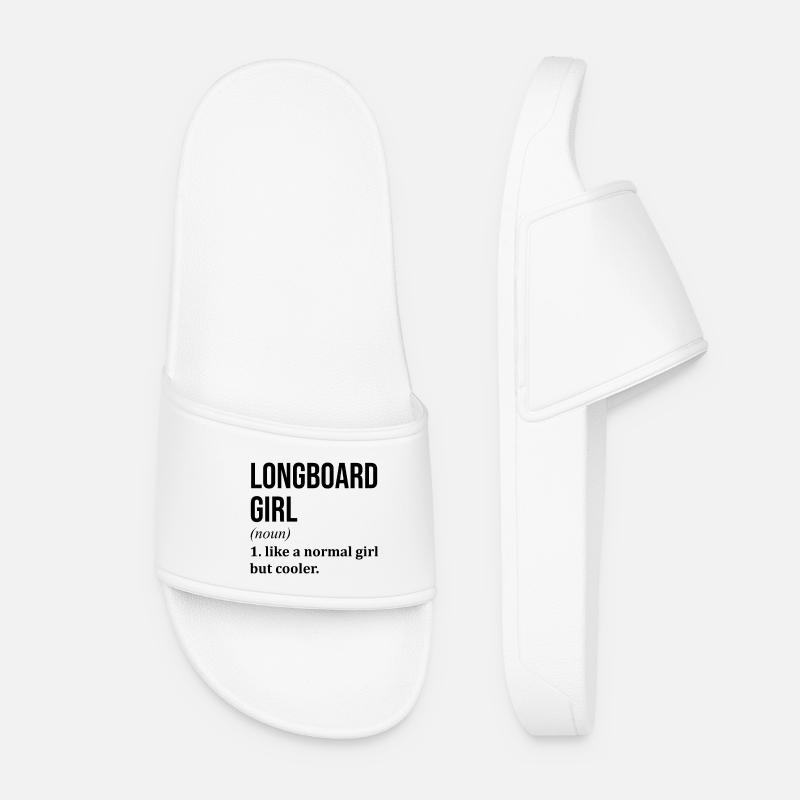 Longboard - Frauen Badelatschen - Weiß