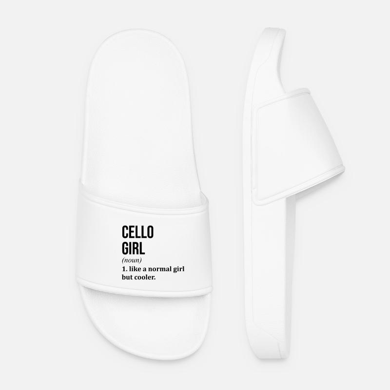 Cello - Frauen Badelatschen - Weiß