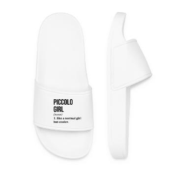 Piccolo - Women’s Pool Sliders - white - Front