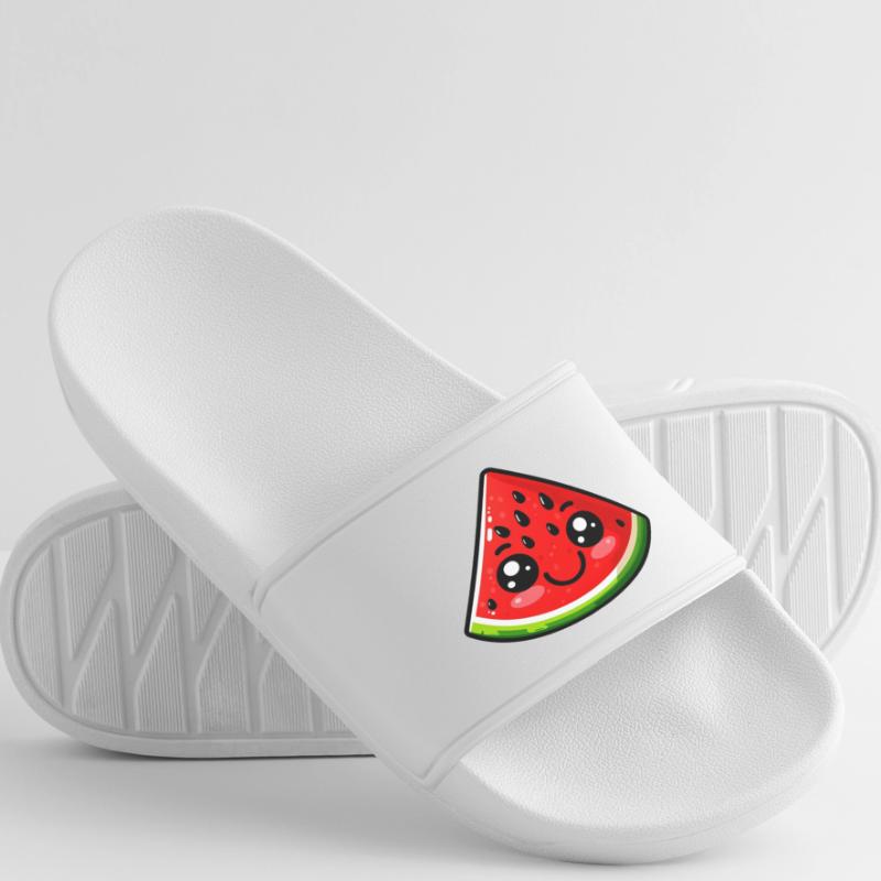 Pastèque Pastèques Claquettes Femme