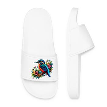 Martin-pêcheur - Claquettes Femme - blanc - Devant