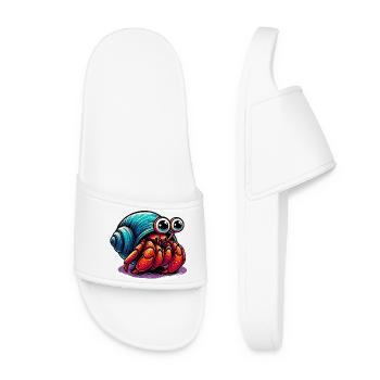Hermit crab - Women’s Pool Sliders - white - Front