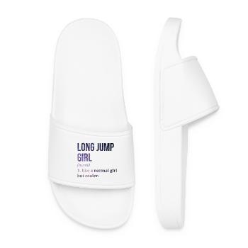 Long Jump - Women’s Pool Sliders - white - Front
