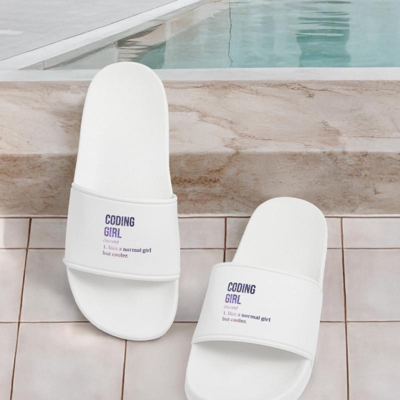 Coding Coding Coding Women’s Pool Sliders