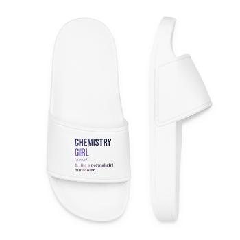 Chemistry - Women’s Pool Sliders - white - Front