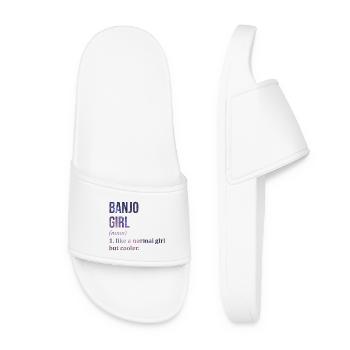 Banjo Banjo Banjo - Women’s Pool Sliders - white - Front