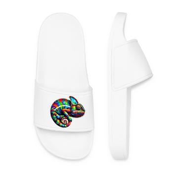 Caméléon - Claquettes Femme - blanc - Devant
