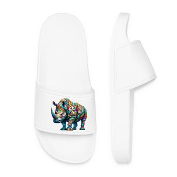 Rhinoceros - Women’s Pool Sliders - white - Front