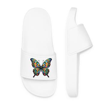 Papillon - Claquettes Femme - blanc - Devant