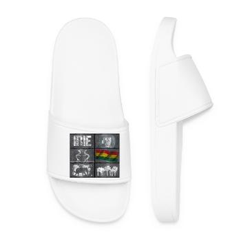 Mélange de culture reggae - Claquettes Femme - blanc - Devant