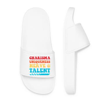 Charisma Uniqueness Nerve & Talent - Women’s Pool Sliders - white - Front