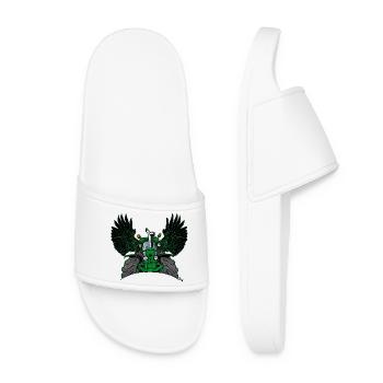 0350_GroeneTrekker_Wings - Claquettes Femme - blanc - Devant