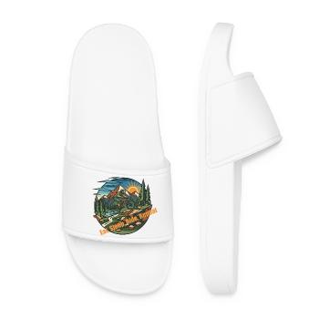 Mountain Trail Rider Sunrise - Women’s Pool Sliders - white - Front