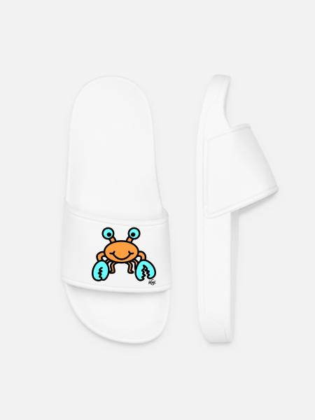 Cancer grand - Claquettes Femme - blanc