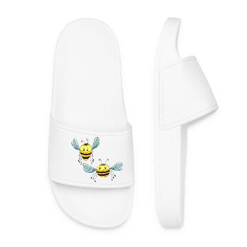 Insectes - Claquettes Femme - blanc - Devant