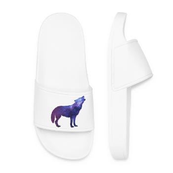 Hurlement de Starwolf - Claquettes Femme - blanc - Devant